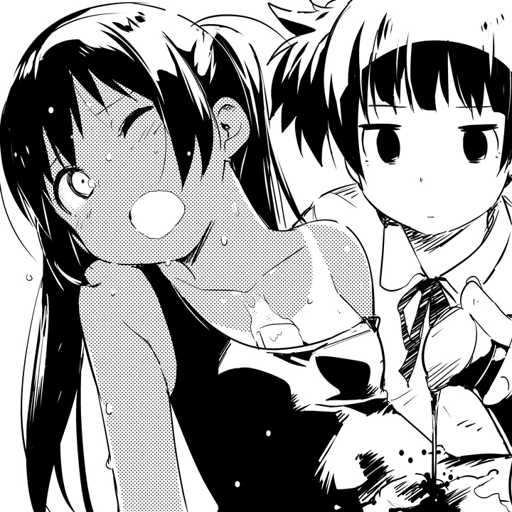 nakano azusa and suzuki jun (k-on!) drawn by watarai_keiji