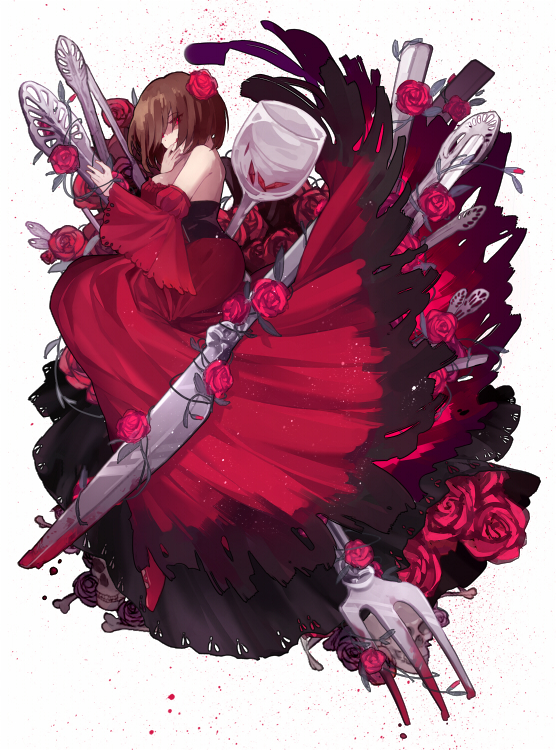 meiko and banica conchita (vocaloid and 2 more) drawn by lyodi