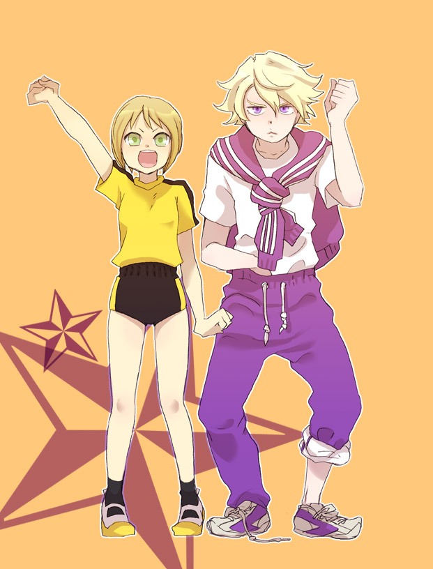 ivan karelin and huang pao-lin (tiger & bunny) drawn by maruboku