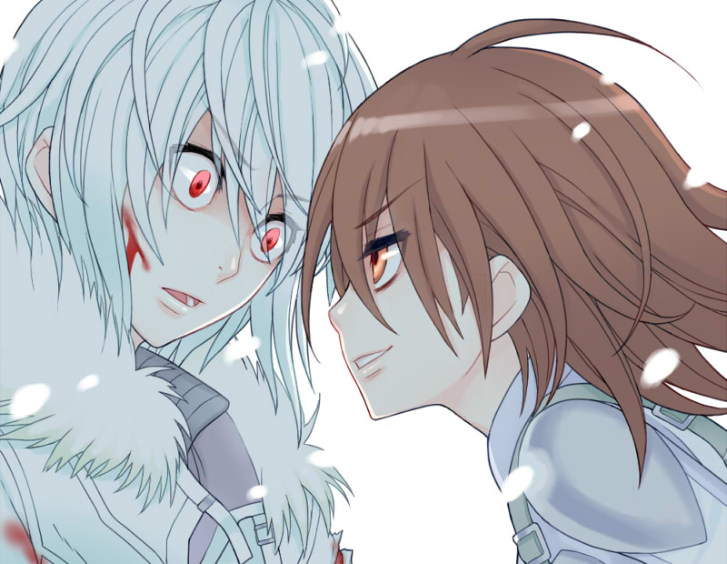 accelerator and misaka worst (toaru majutsu no index and 1 more) drawn by folks_(nabokof)