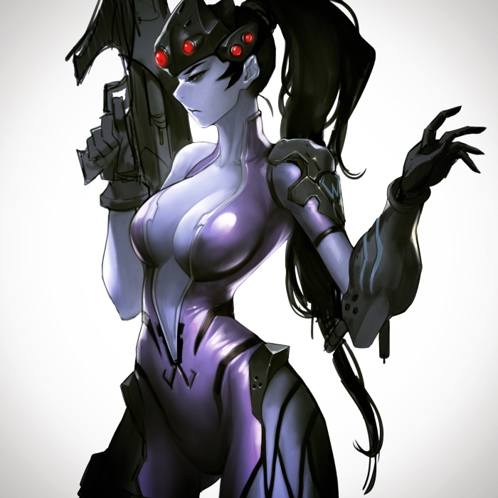 widowmaker (overwatch and 1 more) drawn by hong_soon-jae