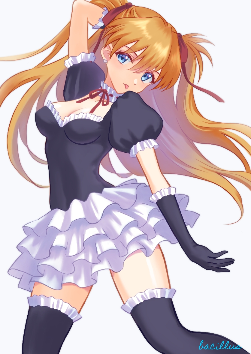 souryuu asuka langley (neon genesis evangelion) drawn by bacillus