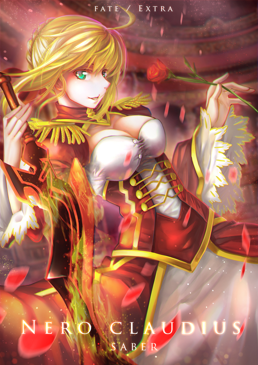 nero claudius (fate and 1 more) drawn by yamato_(genesisace)