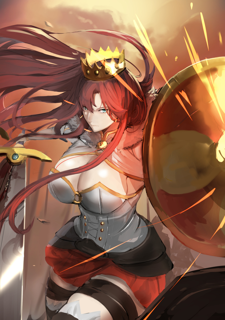 boudica (fate and 1 more) drawn by jikihatiman