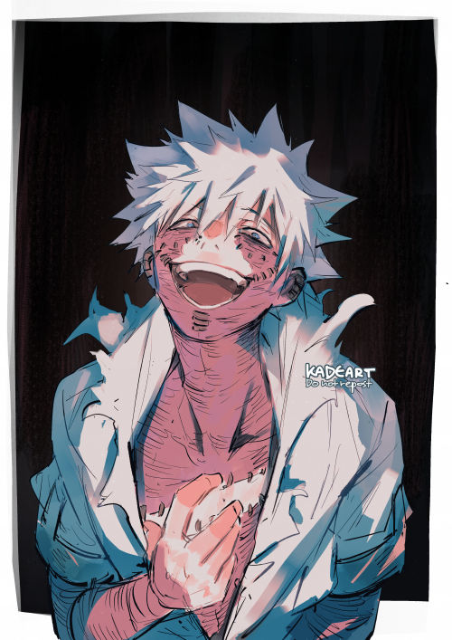 dabi and todoroki touya (boku no hero academia) drawn by kadeart