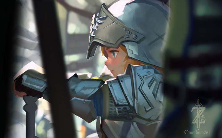 link and young link (the legend of zelda and 1 more) drawn by mimme_(haenakk7)