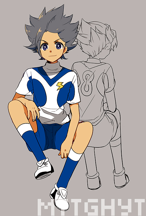 matsukaze tenma and matatagi hayato (inazuma eleven and 2 more) drawn by nano_(lanthan00)