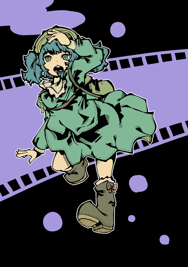 kawashiro nitori (touhou) drawn by glisten