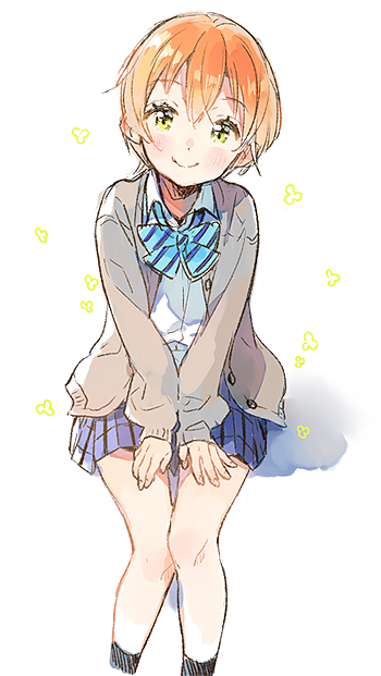 hoshizora rin (love live! and 1 more) drawn by ancotaku