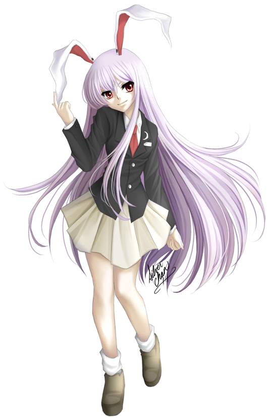 reisen udongein inaba (touhou) drawn by silver-chan