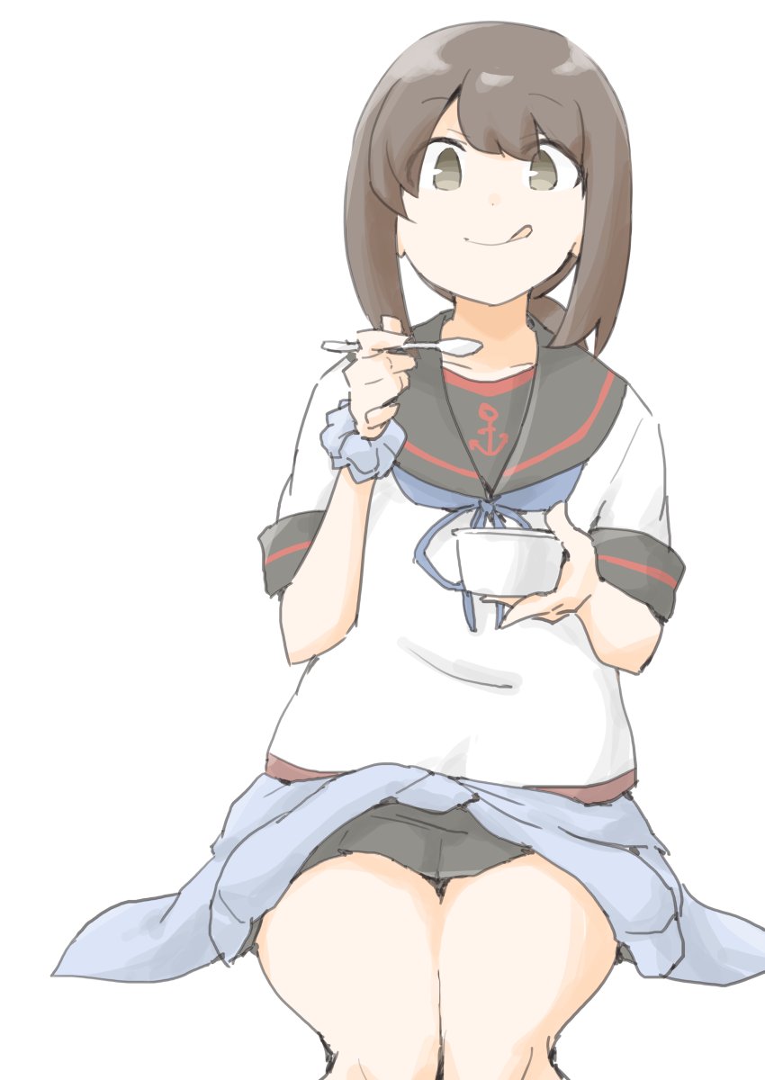 fubuki and fubuki kai ni (kantai collection) drawn by akara_kai