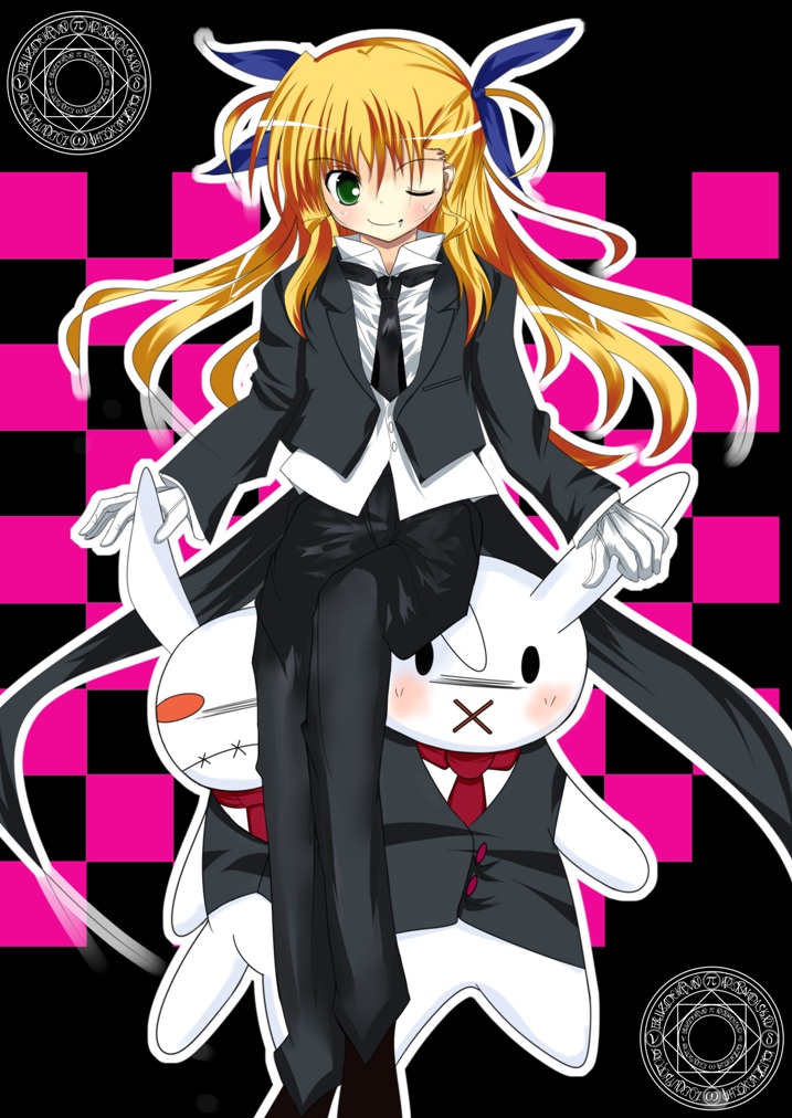 vivio (lyrical nanoha and 1 more) drawn by pengin_(lyricalnanoha)