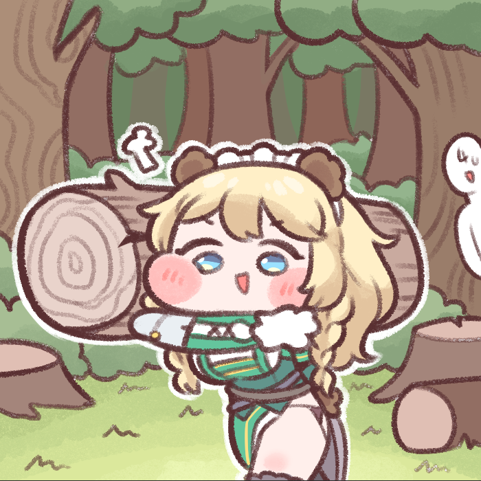 commander and frigga (last origin) drawn by bulga