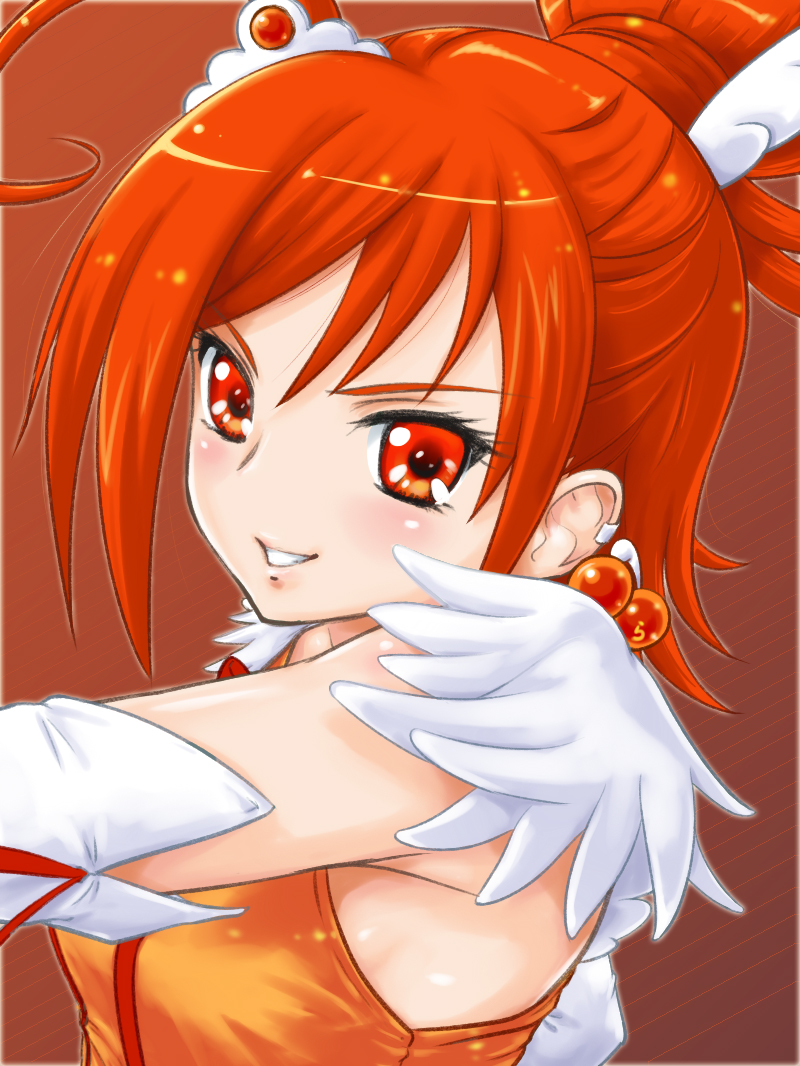 hino akane and cure sunny (precure and 1 more) drawn by rasukaru