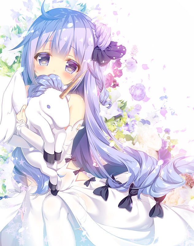 unicorn (azur lane) drawn by mitsumomo_mamu