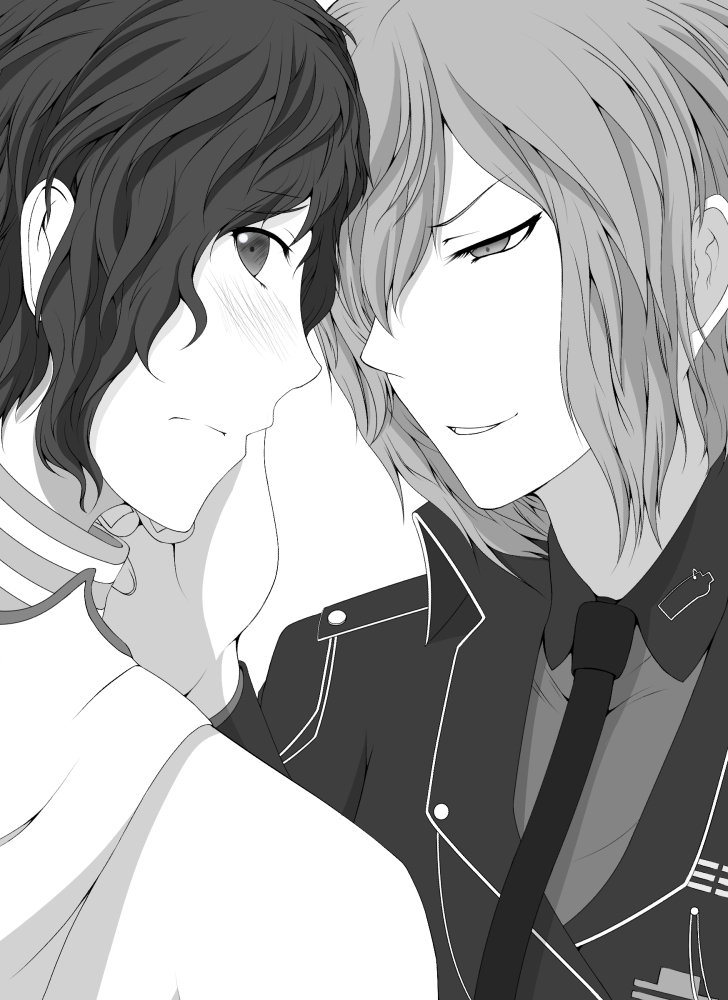 protagonist and houtsuin yamato (devil survivor and 1 more) drawn by bol_(liliymimi)