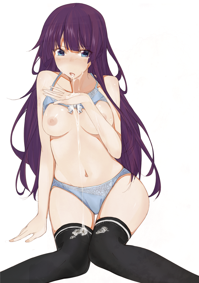 senjougahara hitagi (monogatari and 2 more) drawn by billion_(billion0103)