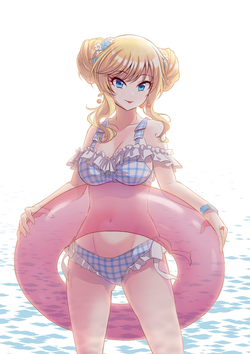 ohtsuki yui (idolmaster and 1 more) drawn by mmmx_(fittails)