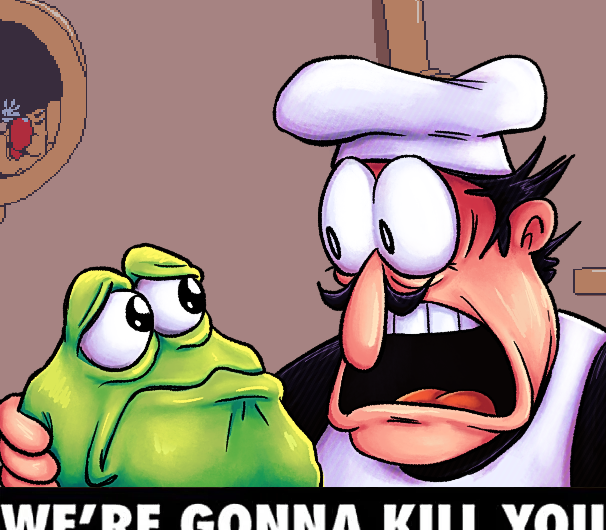 peppino spaghetti and snotty (spongebob squarepants and 1 more) drawn by diamondfishstck