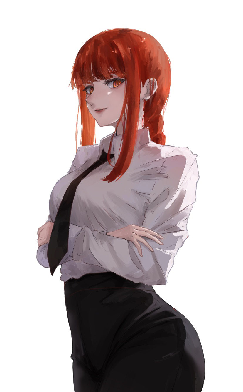 makima (chainsaw man) drawn by ushi_yo