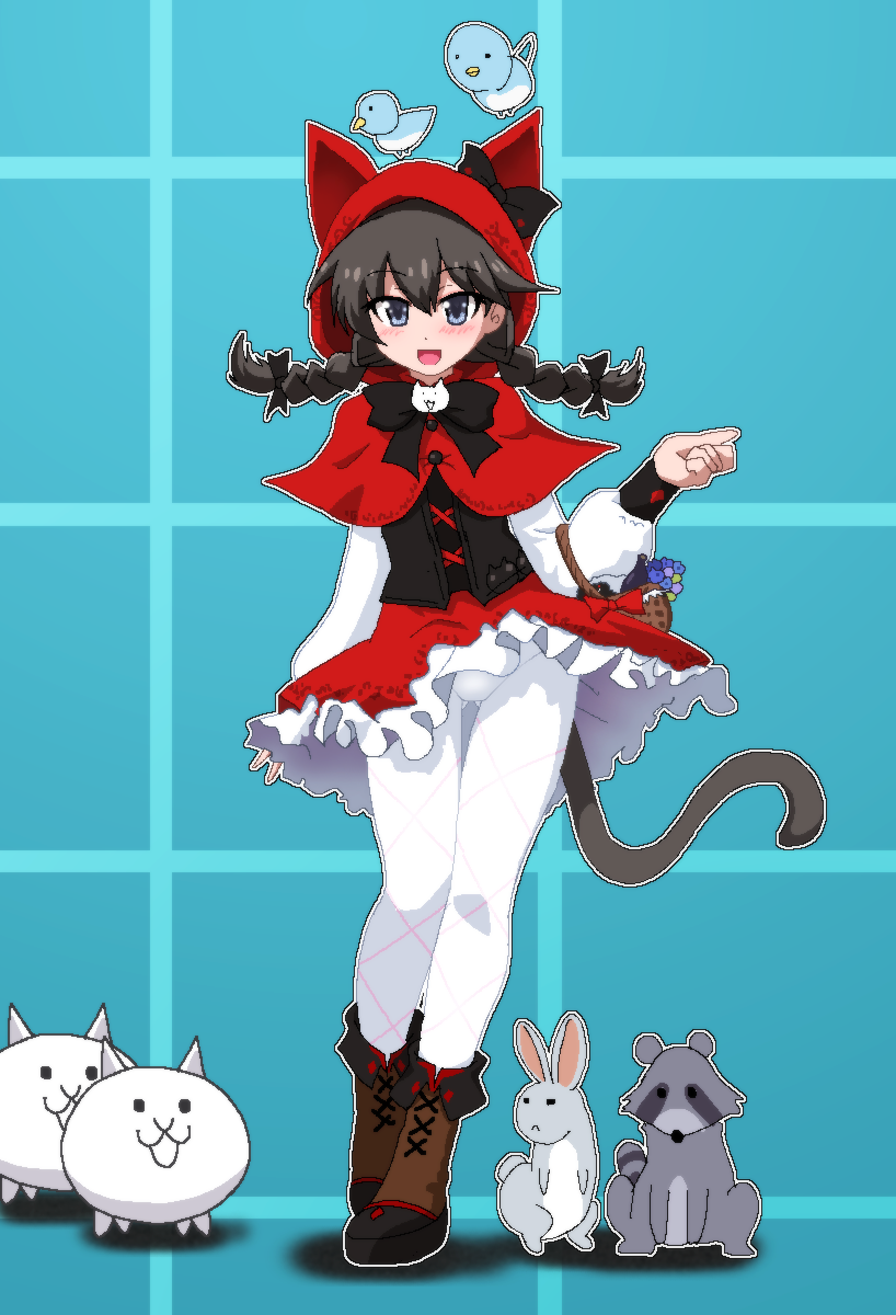 cat and minya (nyanko daisensou) drawn by hayashiya_zankurou