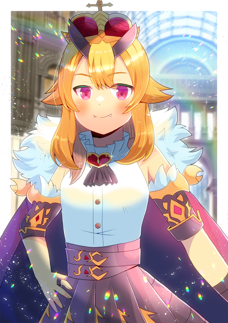 velasaria (indie virtual youtuber) drawn by kou_hiyoyo