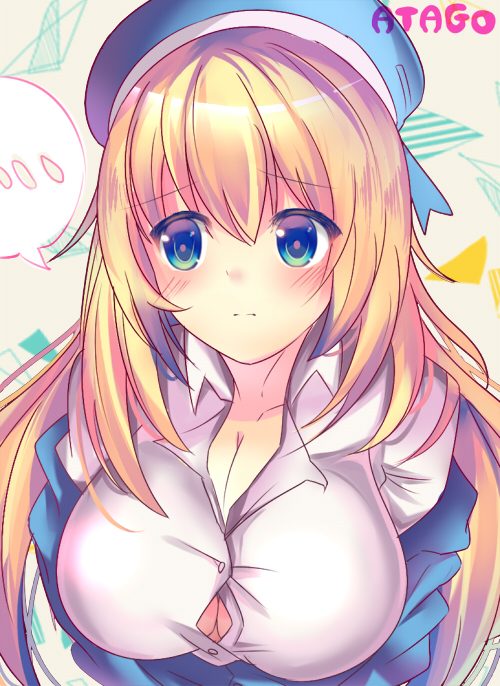 atago (kantai collection) drawn by mkj49