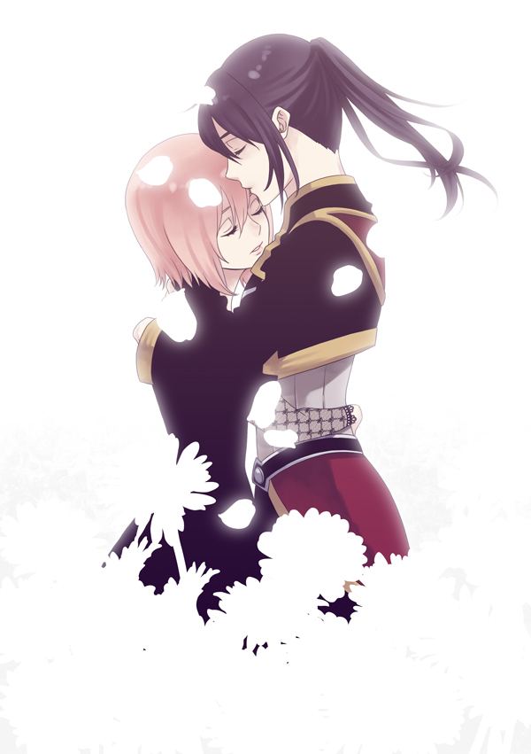 yuri lowell and estellise sidos heurassein (tales of and 1 more) drawn by aby_(mel)