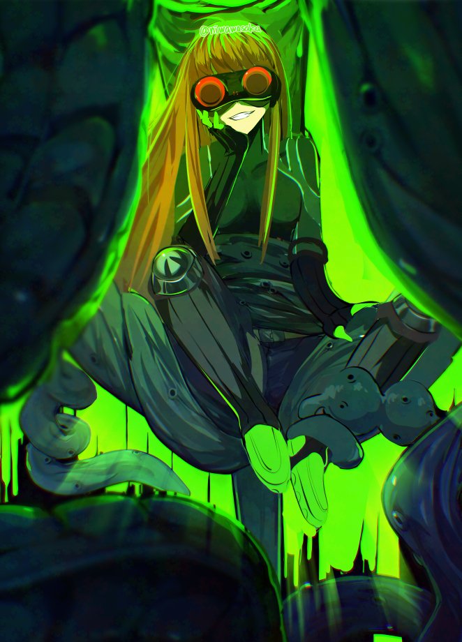 sakura futaba and oracle (persona and 1 more) drawn by mozuku_3