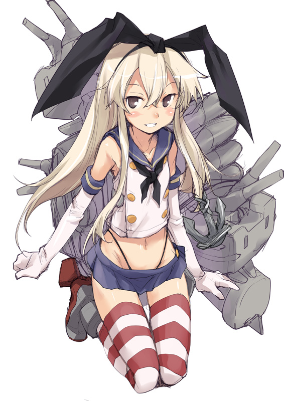 shimakaze and rensouhou-chan (kantai collection) drawn by e=mc2_(mosimosi)