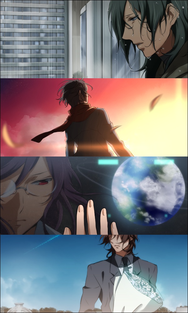 tieria erde, setsuna f. seiei, lockon stratos, and allelujah haptism (gundam and 1 more) drawn by murakami_yuichi