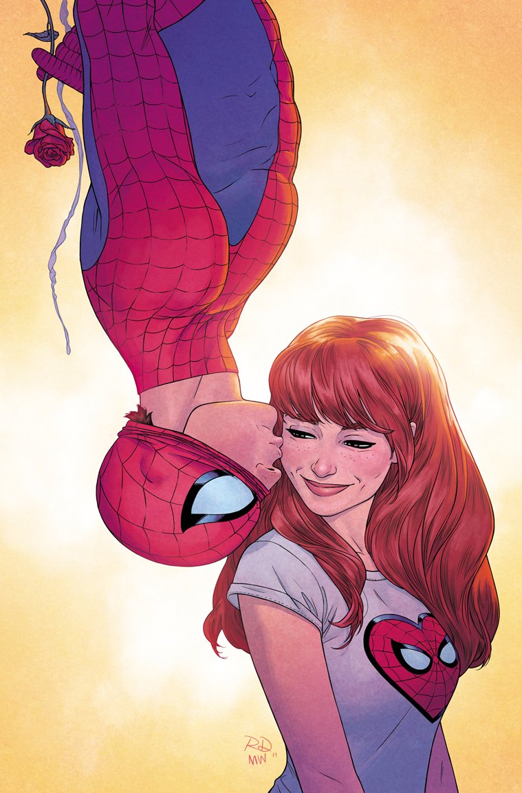 spider-man, peter parker, and mary jane watson (marvel and 1 more) drawn by matt_wilson and russell_dauterman