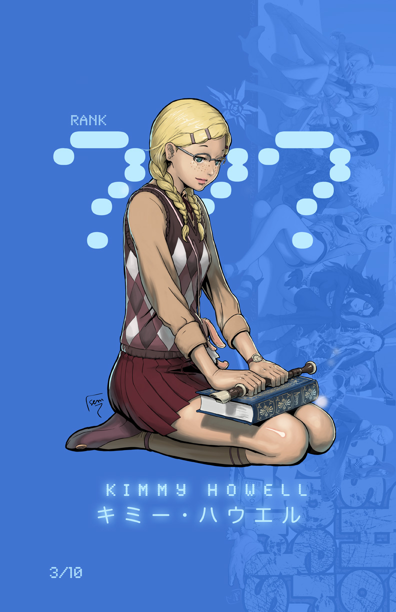 kimmy howell (no more heroes and 1 more) drawn by david_semsei
