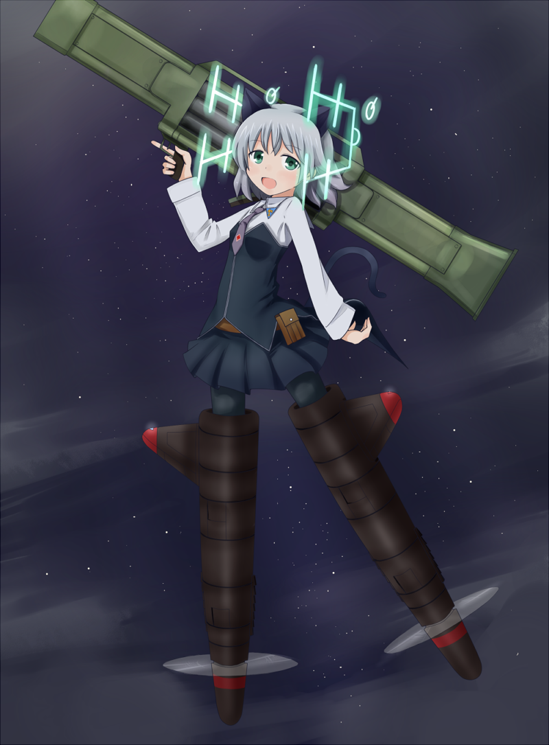 sanya v. litvyak (world witches series and 1 more) drawn by koa