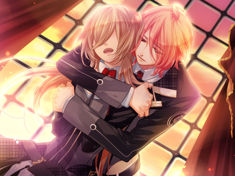 yahisa tsukiko and aozora hayato (starry sky) drawn by kazuaki