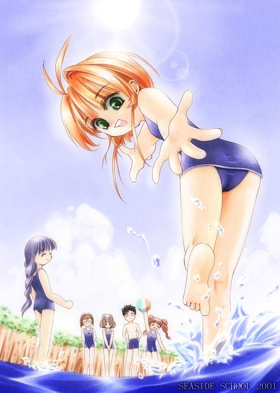 kinomoto sakura, daidouji tomoyo, sasaki rika, yanagisawa naoko, mihara chiharu, and 1 more (cardcaptor sakura) drawn by tom_(1art.)