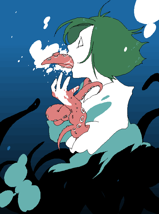 tako otoko (yume 2kki) drawn by yojio_(2188)