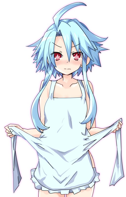 white heart (neptune) drawn by iwashi_dorobou_-r-