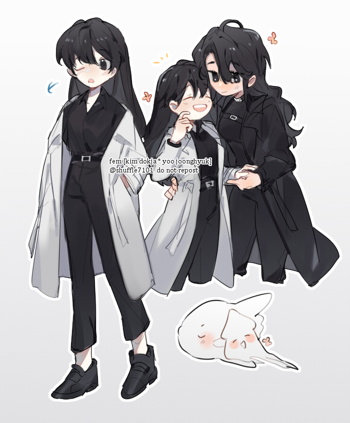 kim dokja and yoo joonghyuk (omniscient reader's viewpoint) drawn by soya_(shuffle)