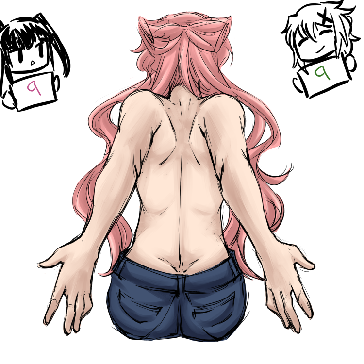 akatsuki kirika, tsukuyomi shirabe, and maria cadenzavna eve (senki zesshou symphogear) drawn by dlanon