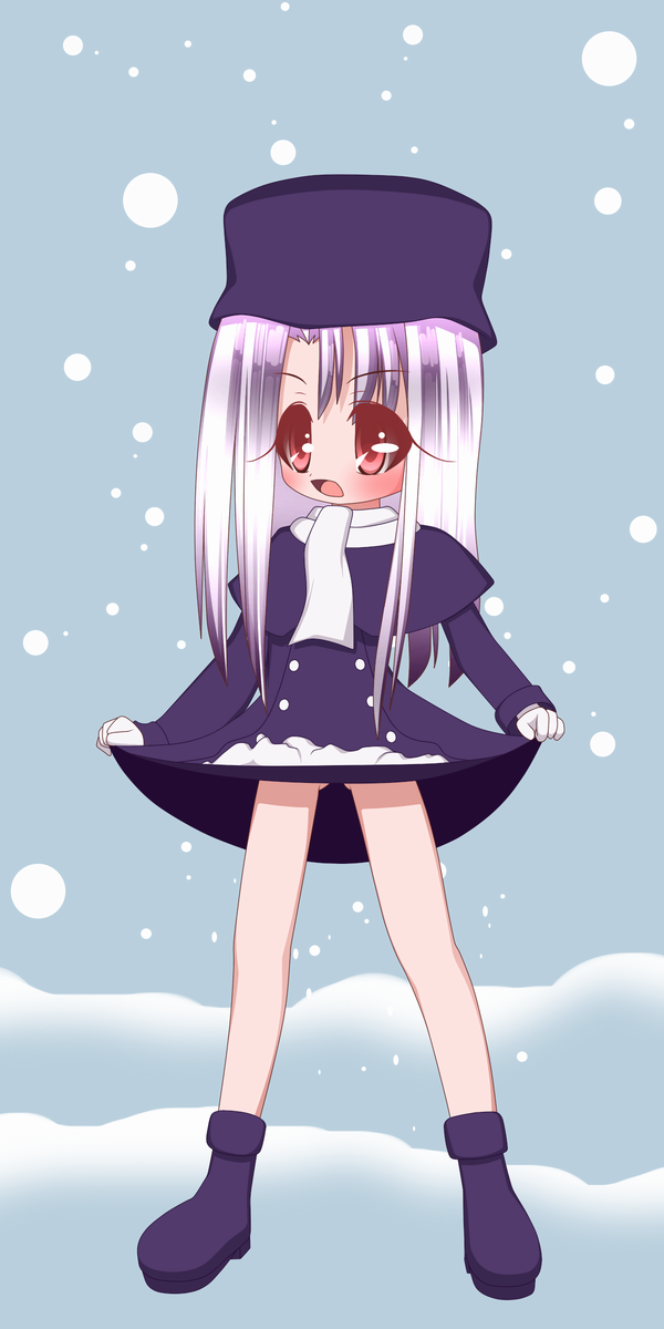 illyasviel von einzbern (fate and 2 more) drawn by shimin_level_1
