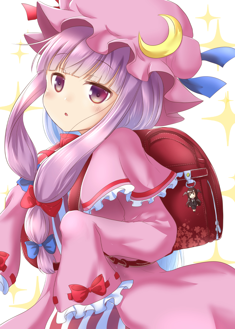 patchouli knowledge and koakuma (touhou) drawn by ram_hachimin