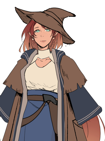 nelyne (original) drawn by milramemo