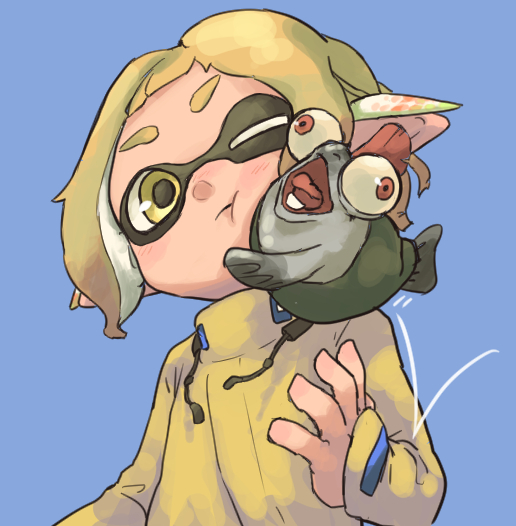 smallfry and agent 3 (splatoon and 1 more) drawn by kotarou_(kotakota_ee)