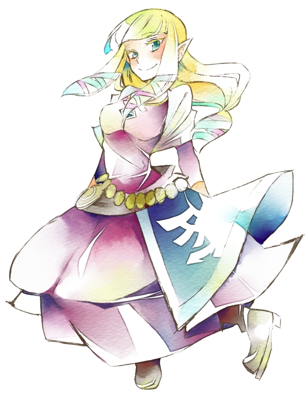 princess zelda (the legend of zelda and 1 more) drawn by kazura_sakura