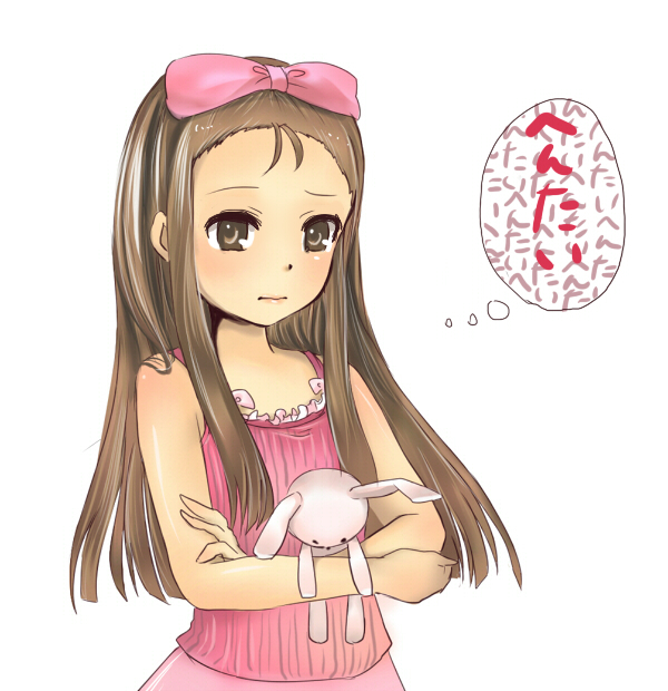 minase iori and usa-chan (idolmaster and 1 more) drawn by masaki_(celesta)