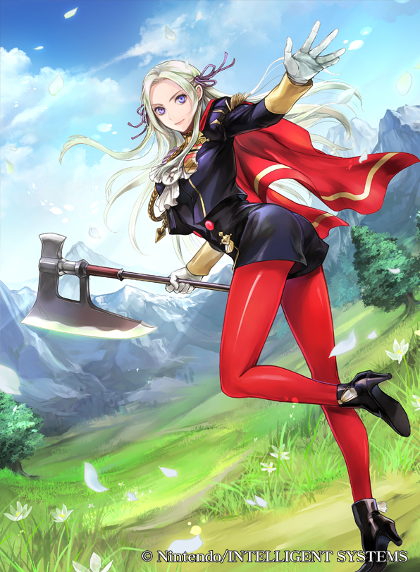 edelgard von hresvelg (fire emblem and 2 more) drawn by wada_sachiko