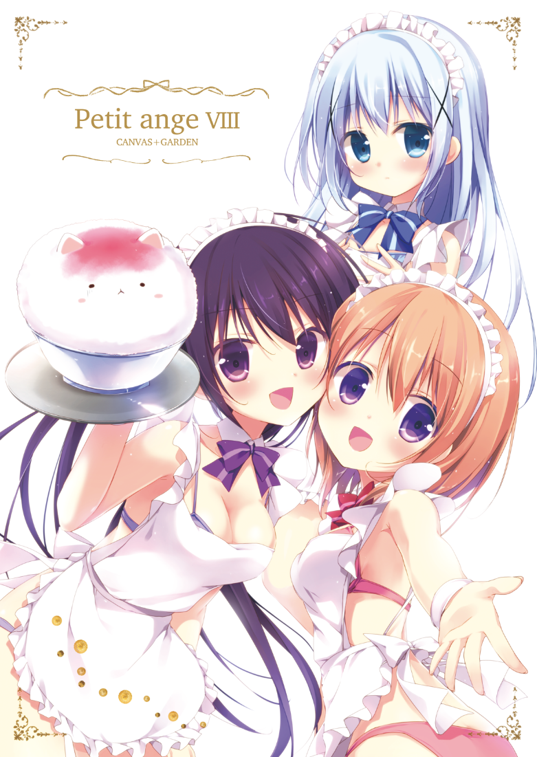 kafuu chino, hoto cocoa, and tedeza rize (gochuumon wa usagi desu ka?) drawn by miyasaka_naco