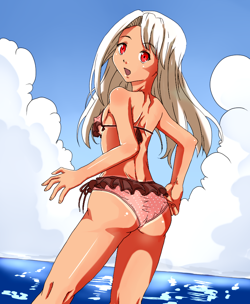 illyasviel von einzbern (fate and 1 more) drawn by drawfag