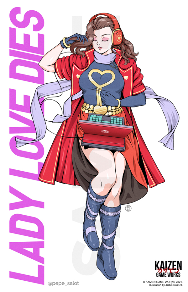 lady love dies (paradise killer) drawn by jose_salot
